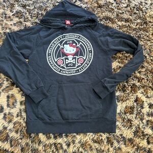Johnny Cupcakes Black Pullover Hoodie with Branded Tag